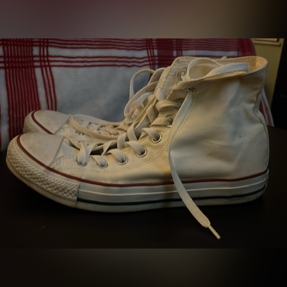 White High Top Converse